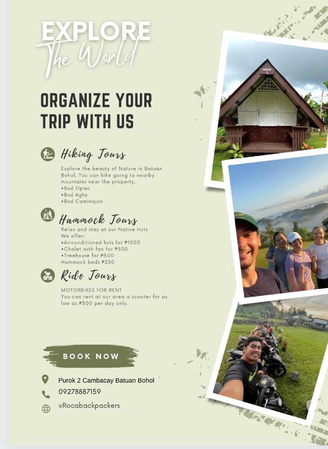 Roca'S Homestay Backpackers Chalet Batuan Dış mekan fotoğraf